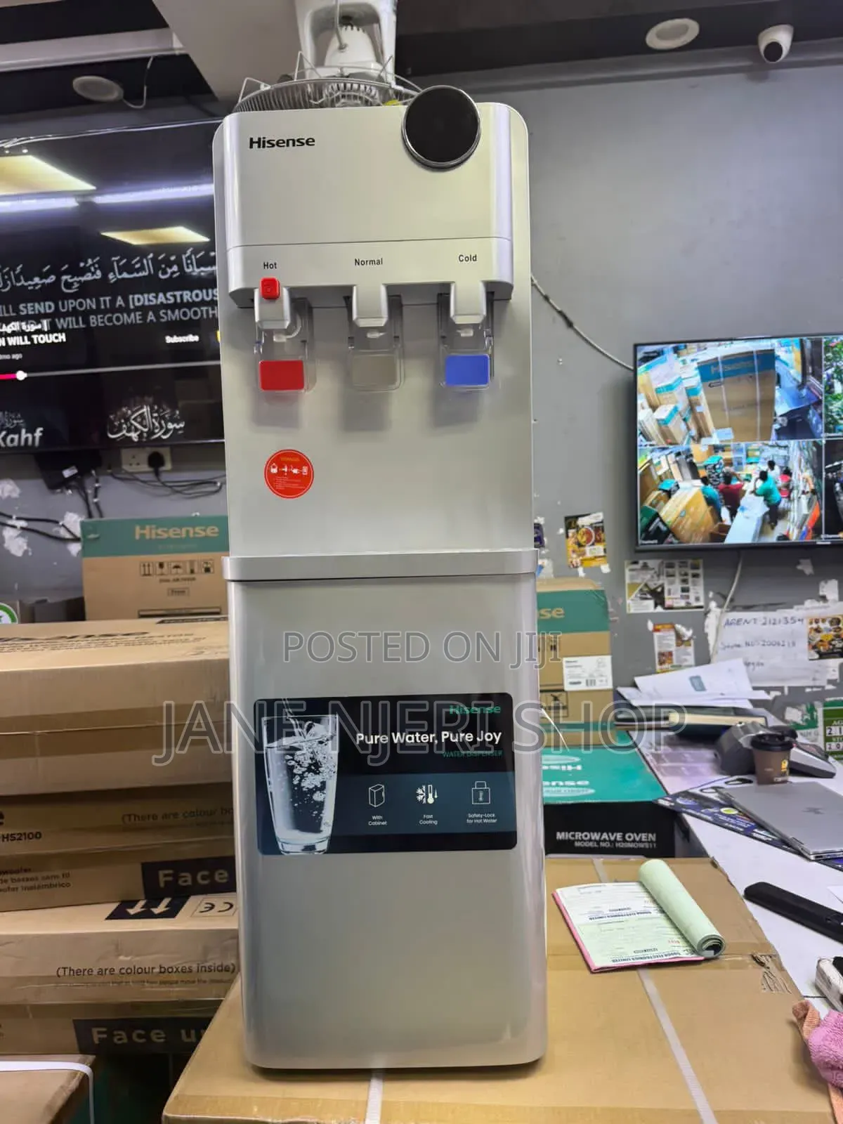 Hisense Dispenser 3 Taps With Child Lock