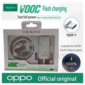 Oppo Fast Charge Type-C Charger.