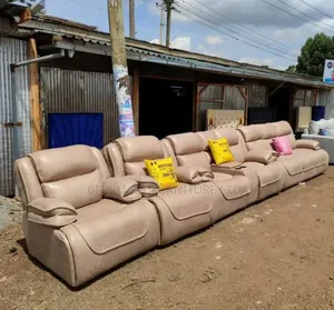 Polished Stylish5-Seater Semirecliner Sofas – Comfortable Affordable