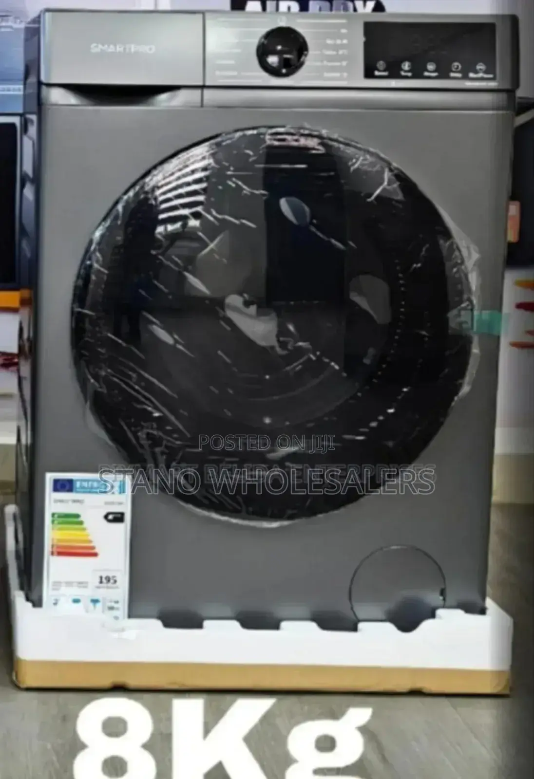 Colour Grey- 10kg Smart Pro Washing Machine