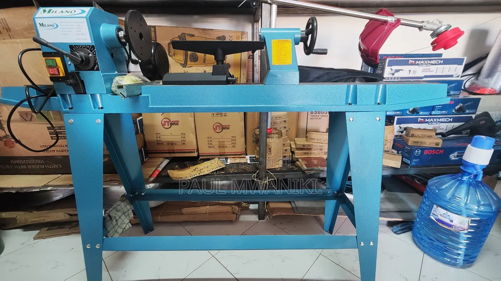 🔥 Milano Italia Wood Lathe – 550w Powerhouse For Prevision 🔥