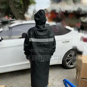 *Adult Raincoat With Cap , Rain Coat
