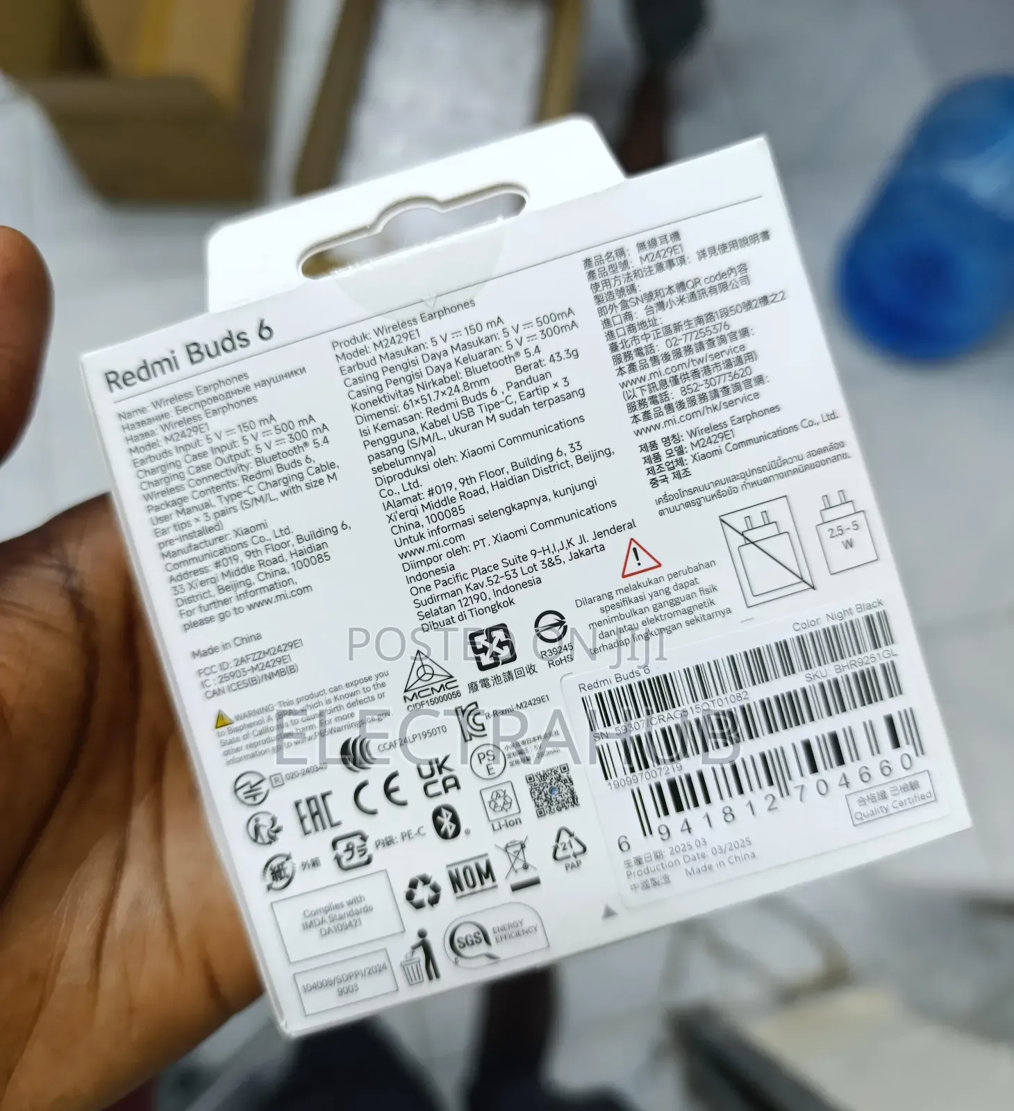 Redmi Buds 6 Earbuds Brand New Sealed