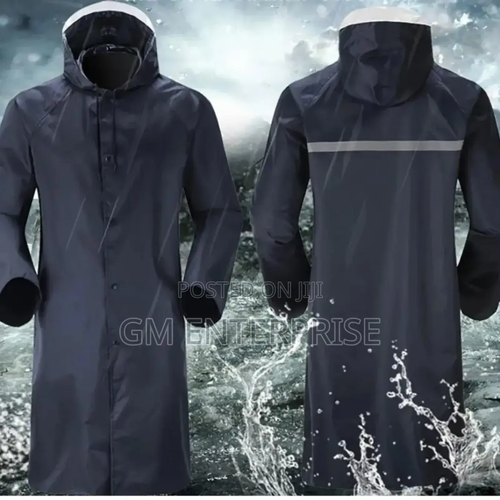 *Adult Raincoat With Cap , Rain Coat