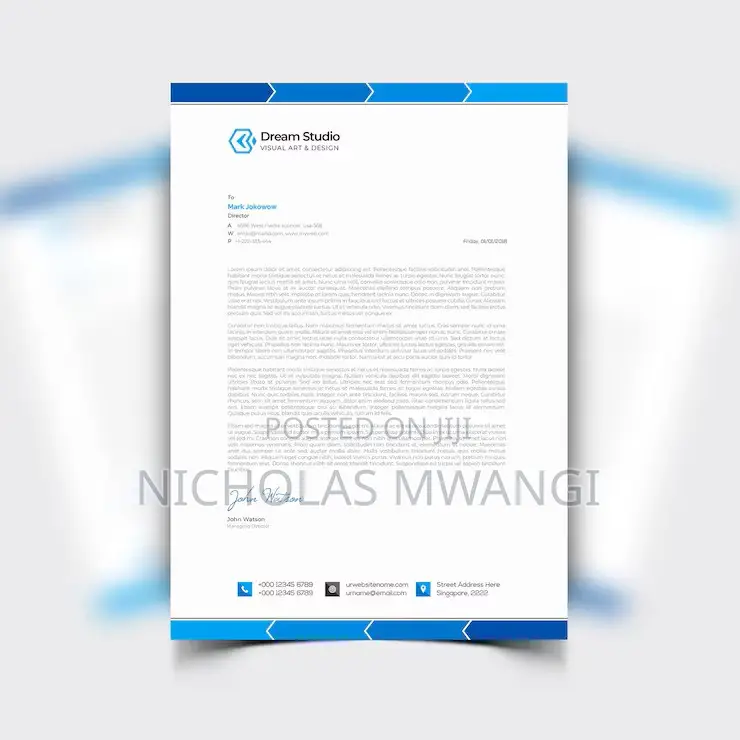 Letterhead Desgning