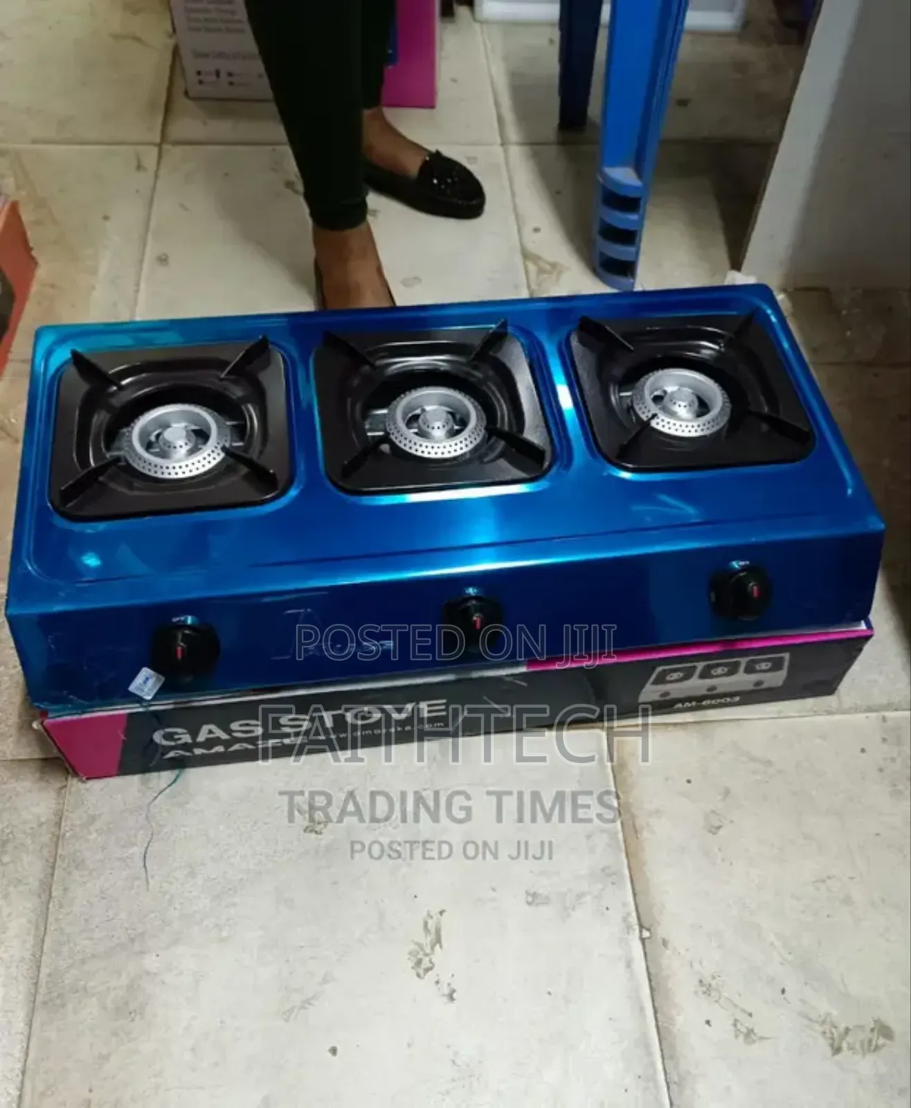 Amaze 3 Burner Table Top Cooker