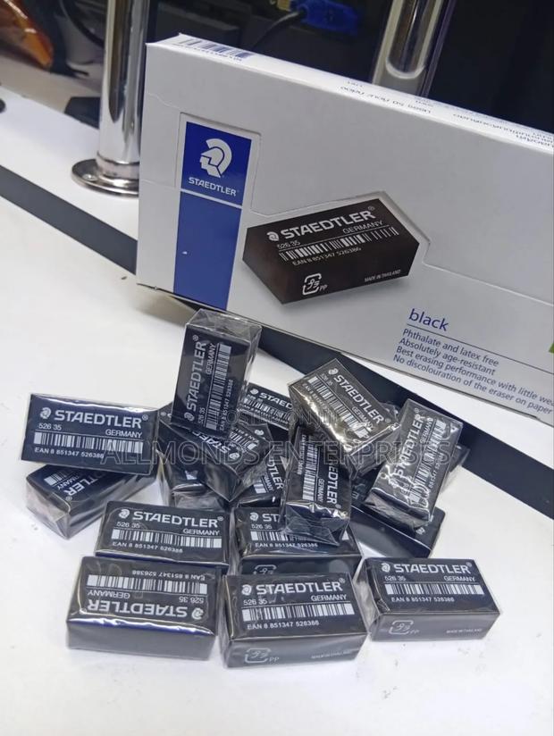 Stealer Black Eraser/Rubber - Made in Germany - thumbnail 4