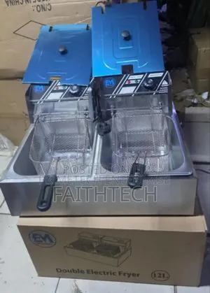 Electromate Double Deep Frier Electromate