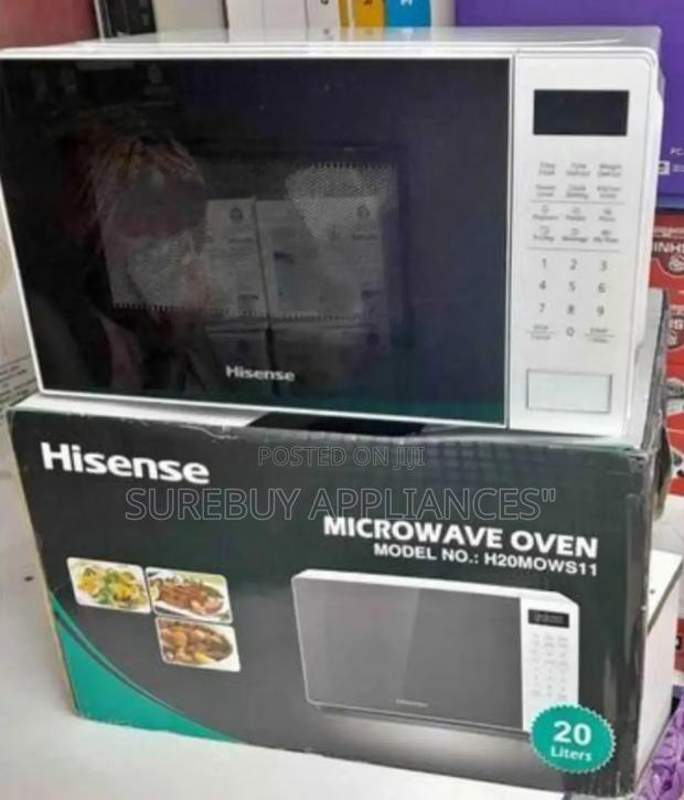 *20l Microwave Hisense* *White Color Digital* - main view