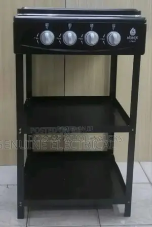Auto Ignition Cooker - Nunix 4 Full Gas With Shelves
