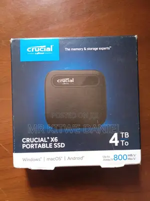 Crucial X6 Portable 4tb SSD
