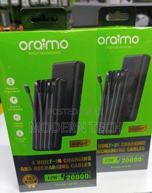 Oraimo Traveler Link 20 20000mah 12w Power Bank - thumbnail 2
