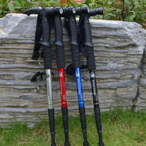 *Adjustable Anti Shock Trekking Pole *
