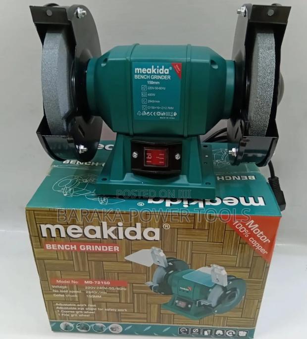 Meakida 150mm Bench Grinder - main view
