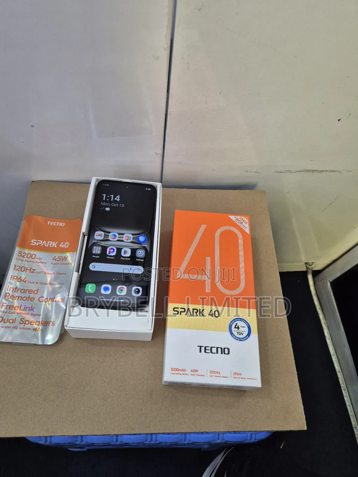 Tecno Spark 40 256 GB Gray