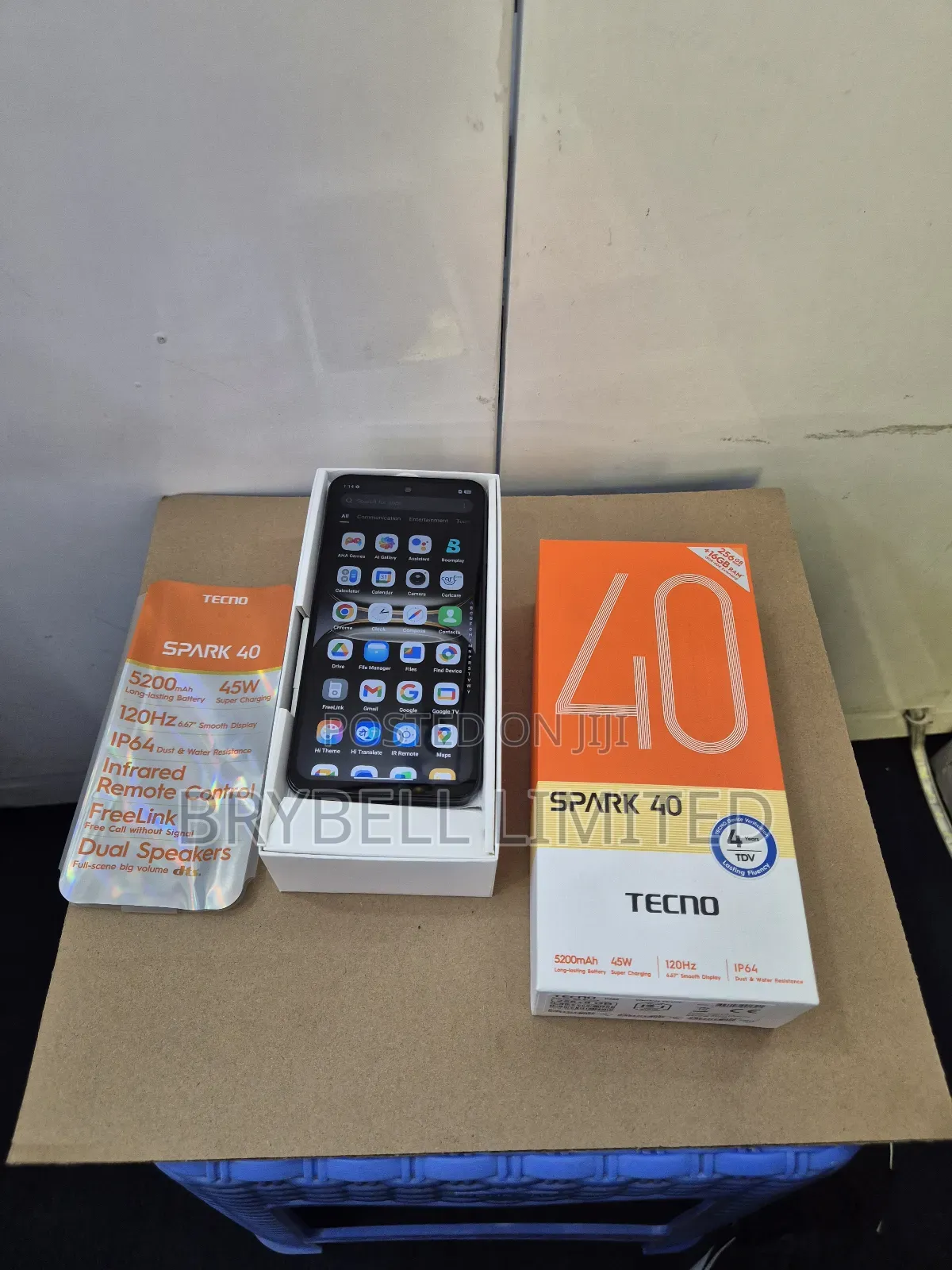 Tecno Spark 40 256 GB Gray