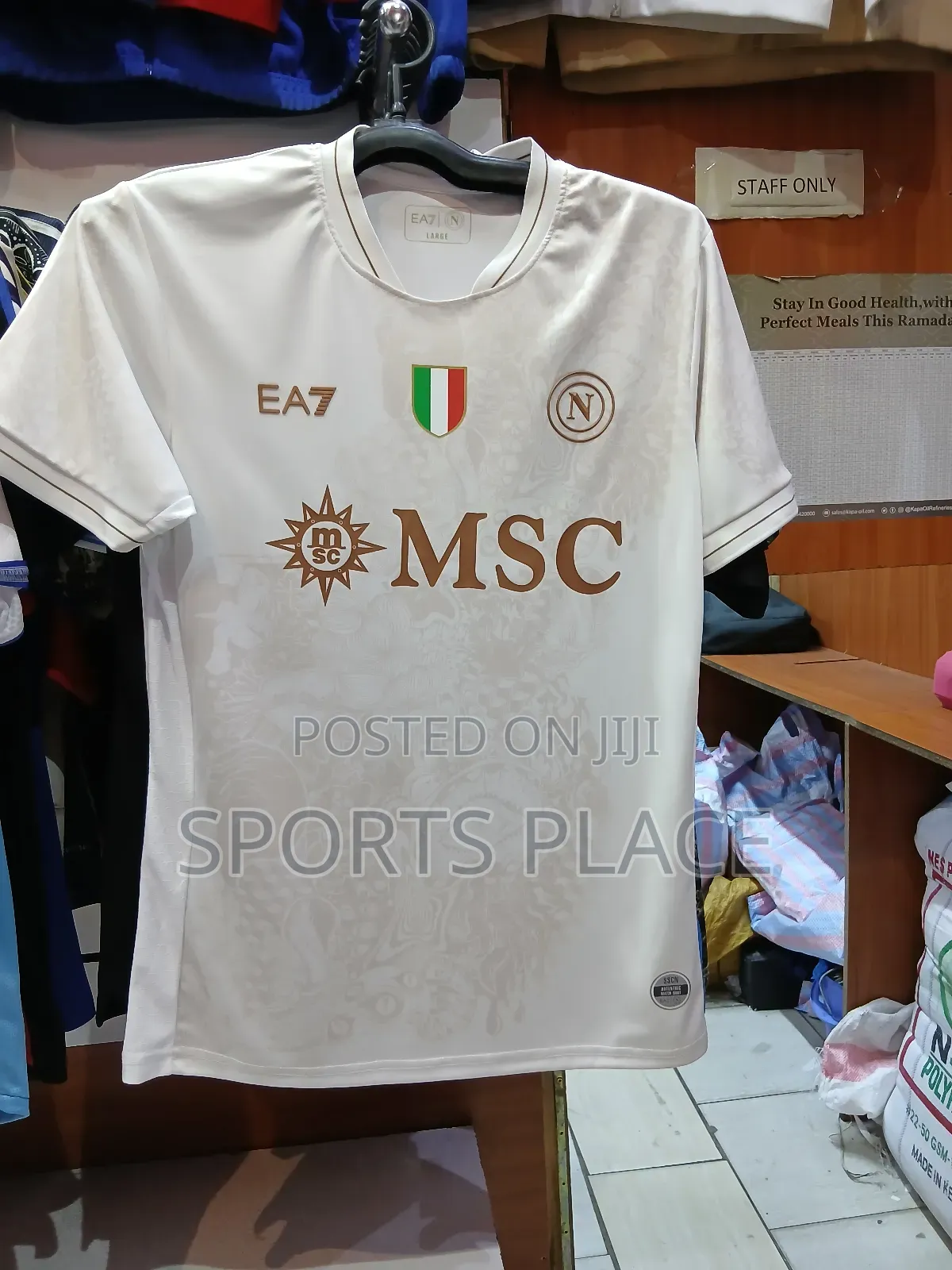 Serie a SSC Napoli Away Kit Jersey 25/26