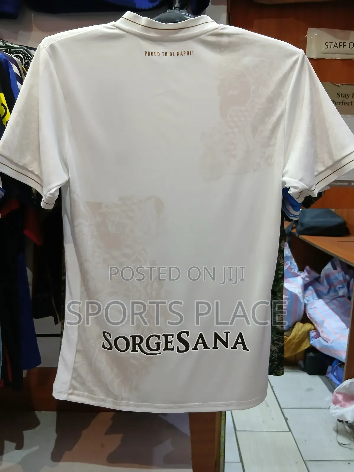 Serie a SSC Napoli Away Kit Jersey 25/26