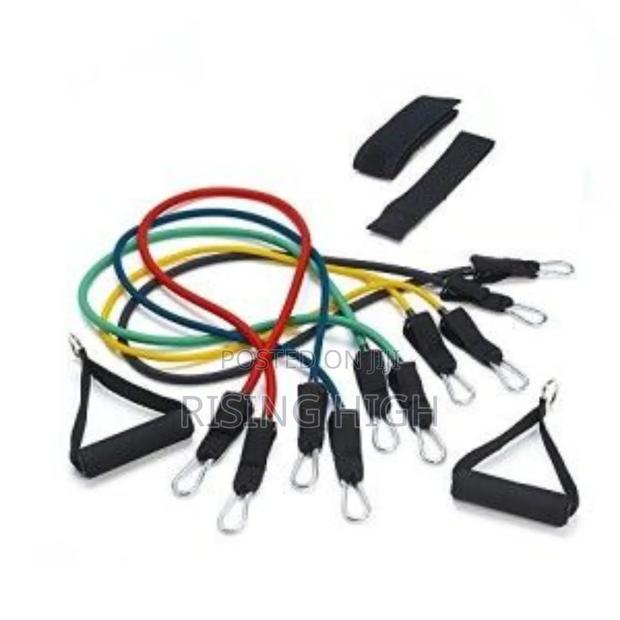 Resistance Tubes With Handles Straps