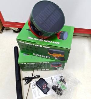 Best Solar Motion Sensor 129db Siren Sound Strobe Light Alarm - thumbnail 2