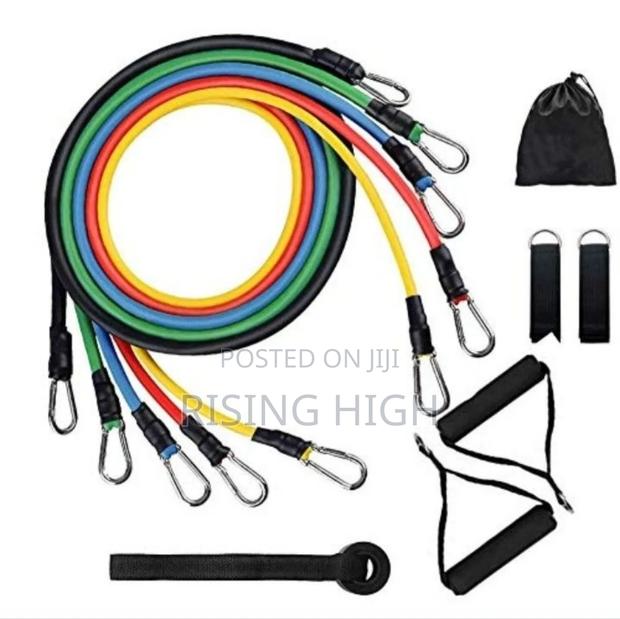 Stackable Workout Resistance Tubes - main view