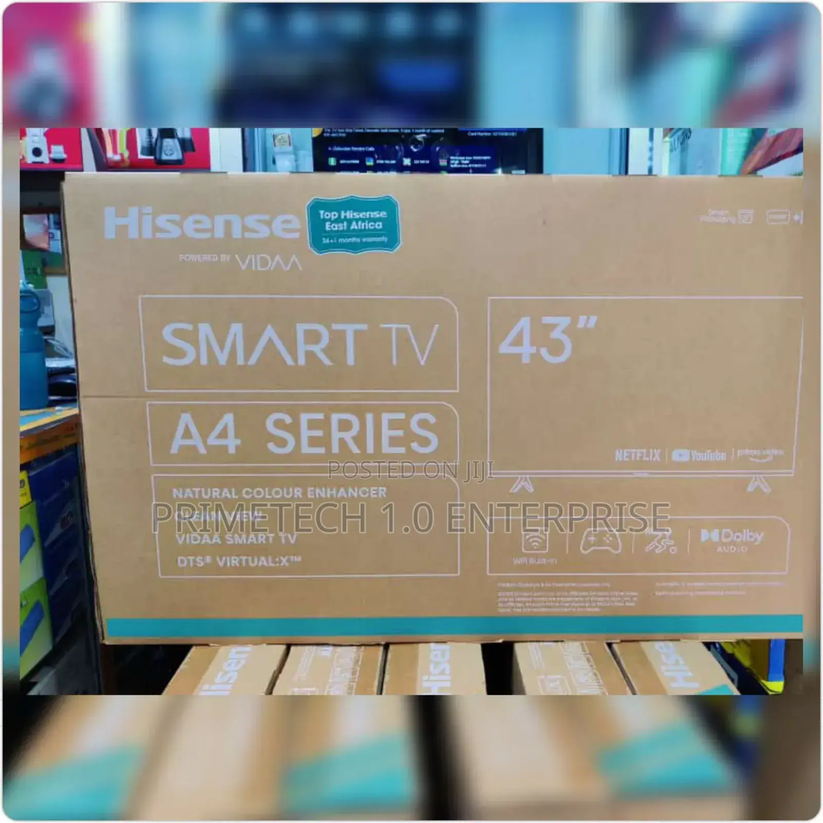 Hisense Frameless Smart Tv 43 Inches