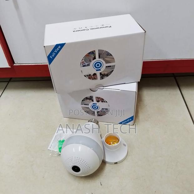 Durable360°Panoramic Bulb CCTV Wireless Security Camera - main view