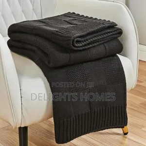 Knitted Throw Blanket_nje