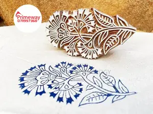 Floral Wood Stamps