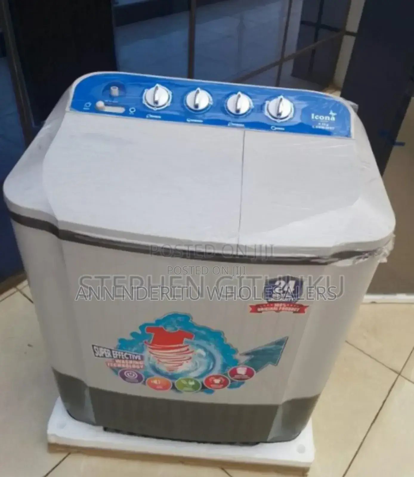 Twin Tab- Icona 9kgs Washing Machine