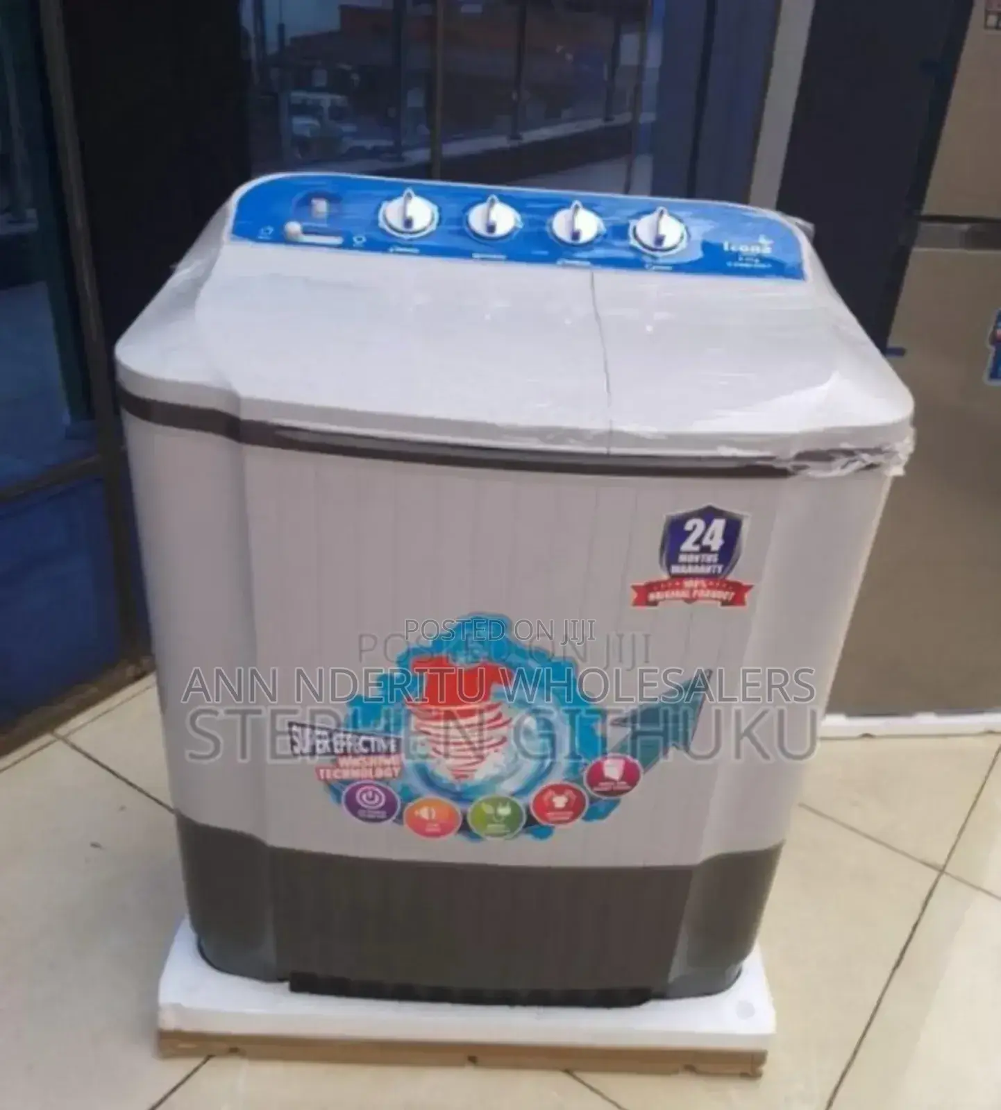 Top Loader - 9kgs Icona 9kgs Washing Machine