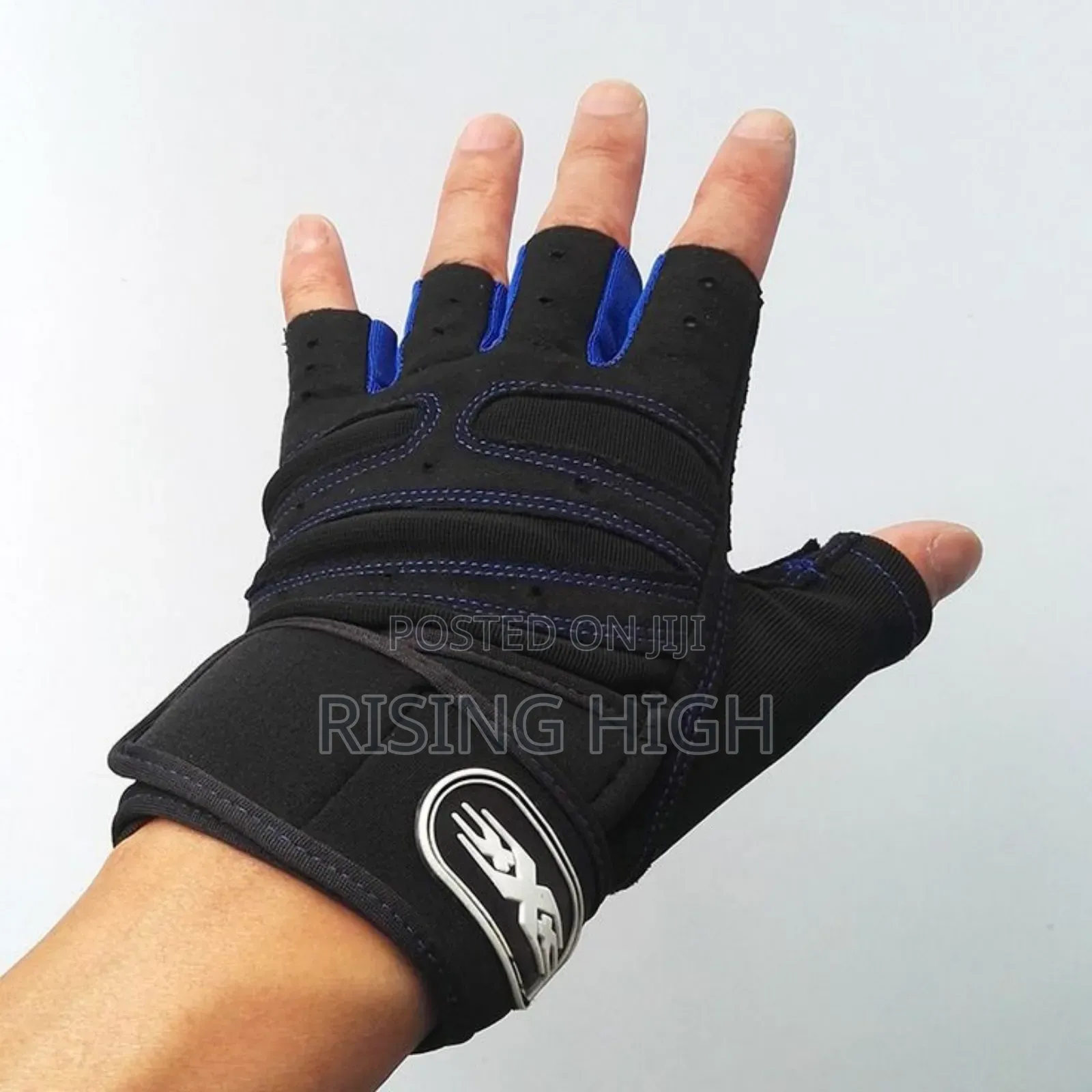 Anti-Slip Workout Gloves – Large