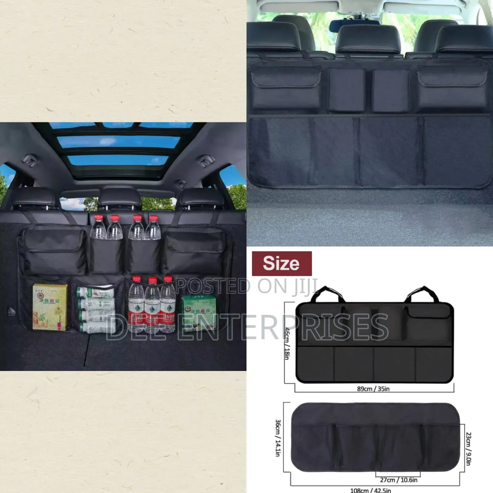 Hanging Car Trunk Organiser