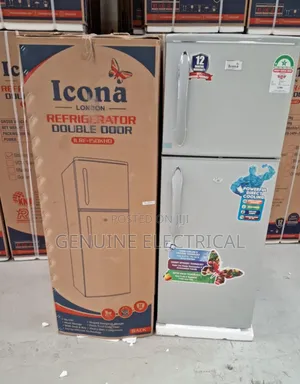 Icona 138litres Double Door Fridge