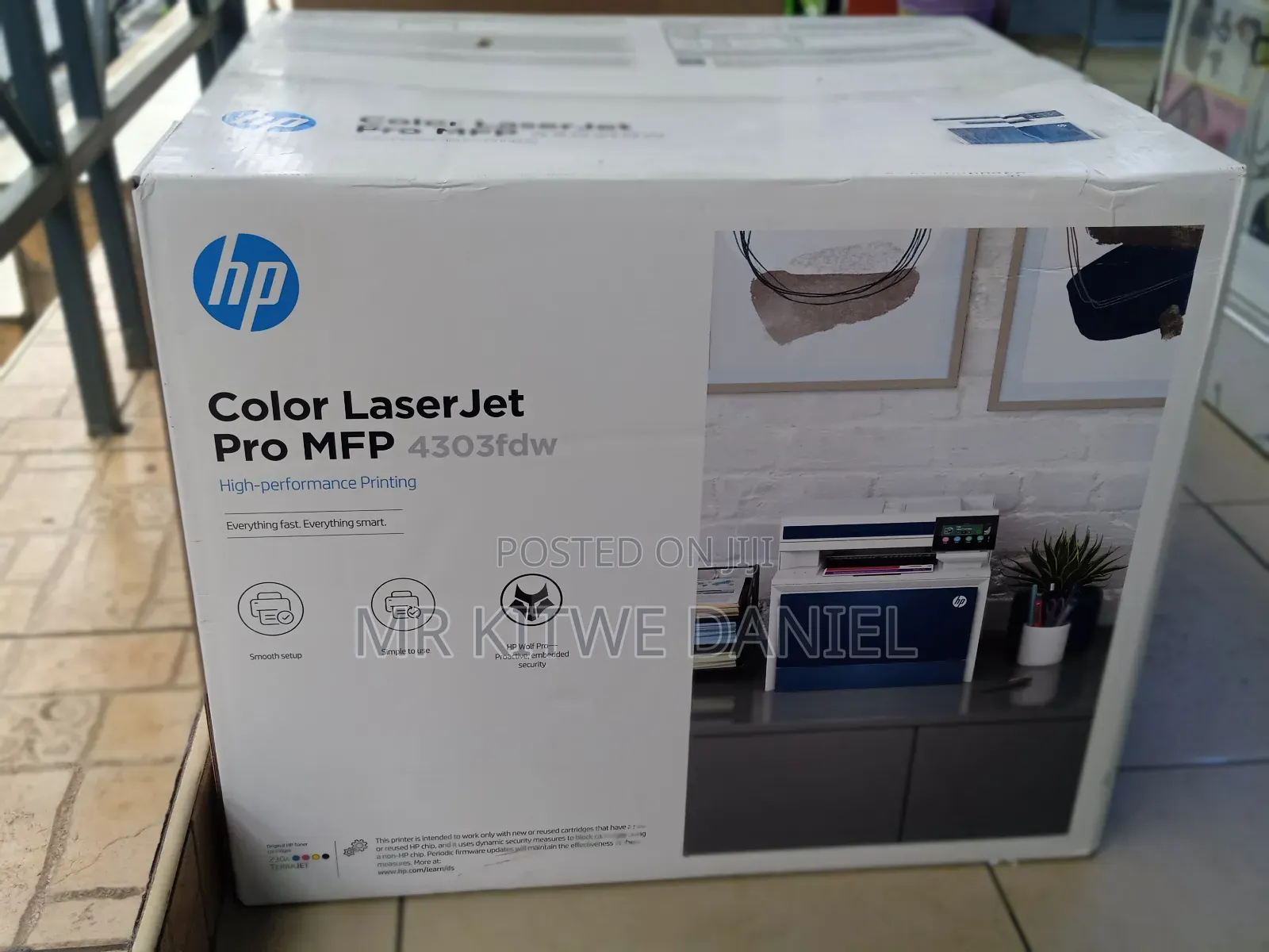 HP Color Laserjet Pro MFP M4303fdw Printer