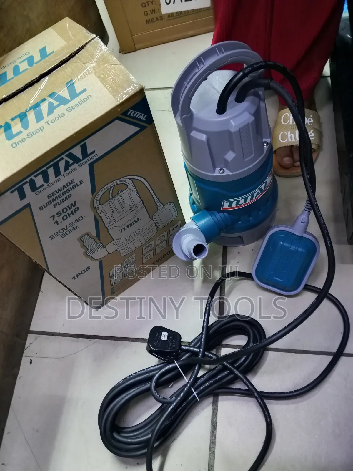 1hp Sewage Submersible Water Pump Total