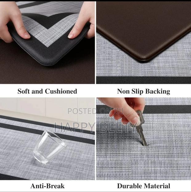 Big Size Anti-Fatigue Kitchen Mats With Soft Cushioning - thumbnail 2