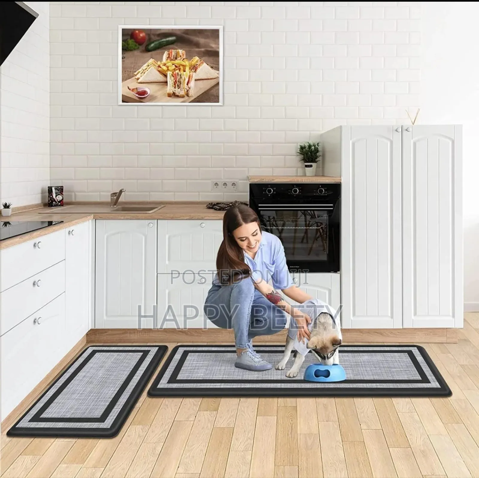 Big Size Anti-Fatigue Kitchen Mats With Soft Cushioning