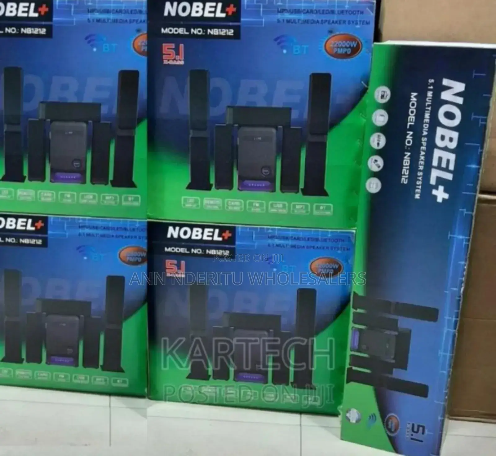 22000watts Nobel 1212 5.1ch Woofer