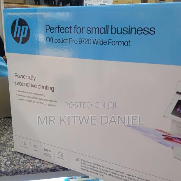 Hp Officejet Pro 9720 Wide Format Printer - thumbnail 3