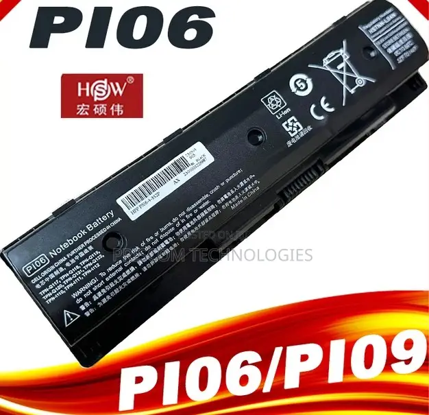 Laptop Battery Pi06 for Hp Envy 15 Pi06 Laptop Battery
