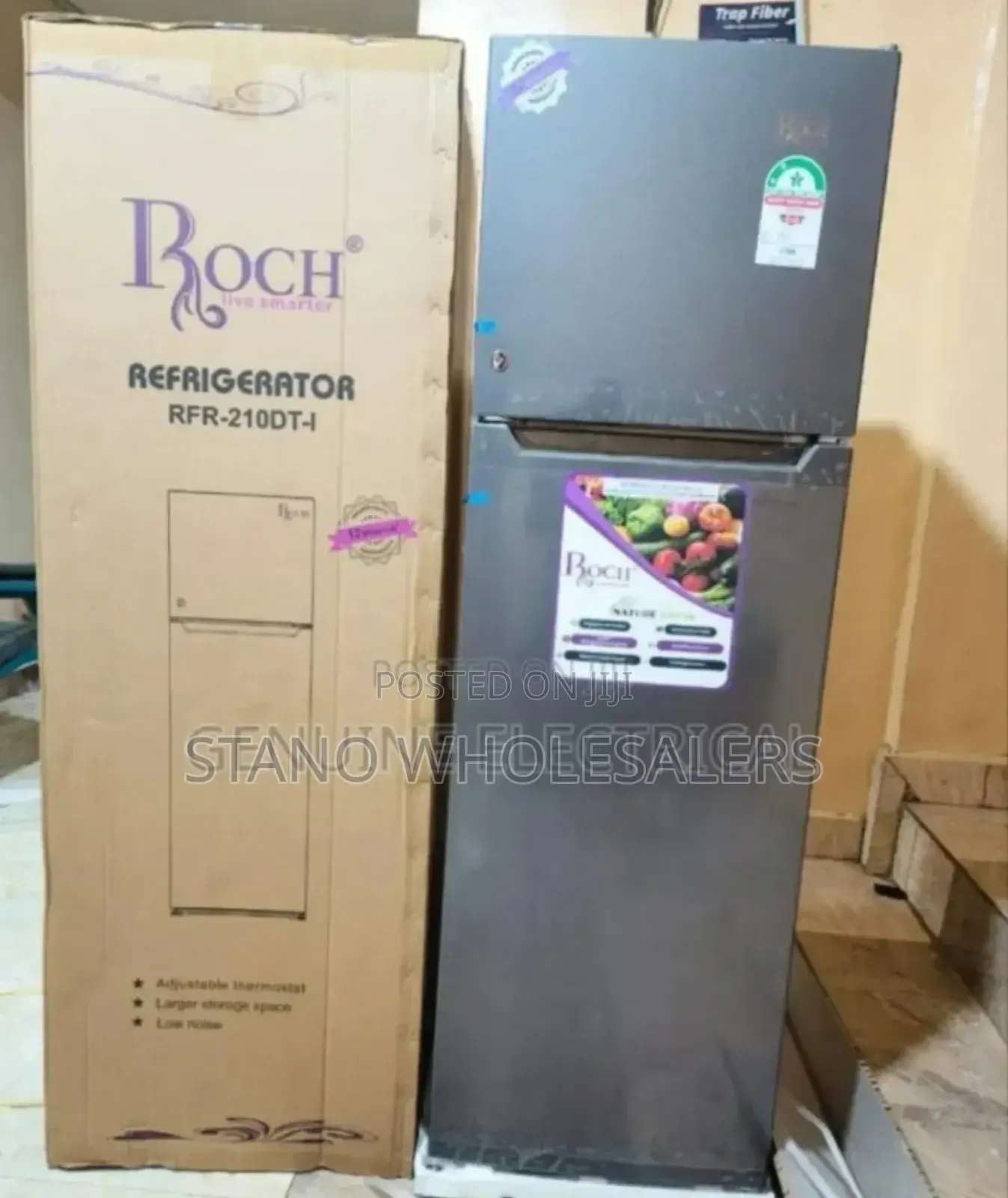 2star Rating - Roch 170litres Fridge. Brand New