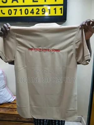 Beige Polo Tshirt Cotton