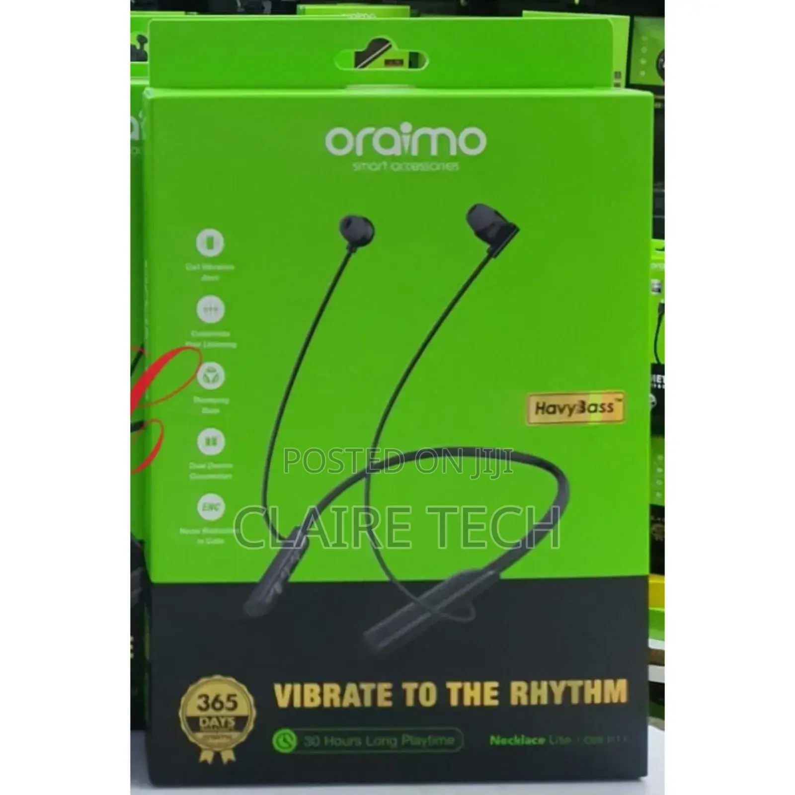 Oraimo Necklace Lite Oeb-311 Neckband With Call Vibration