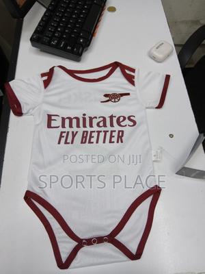 Arsenal 3rd Kit White Baby Jersey - Rompers - thumbnail 2