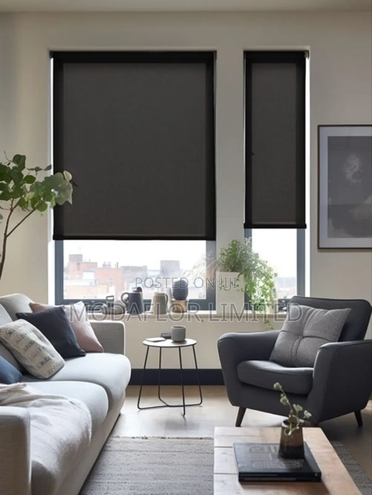Modern Office Blackout Roller Blinds – Sleek Professional