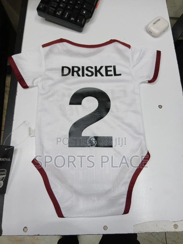 Arsenal 3rd Kit White Baby Jersey - Rompers - thumbnail 3
