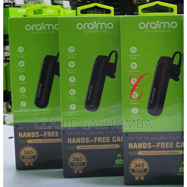 Oraimo Senior 2 Oeb-E38s Wireless Bluetooth Headset With Up to 10hrs - thumbnail 3