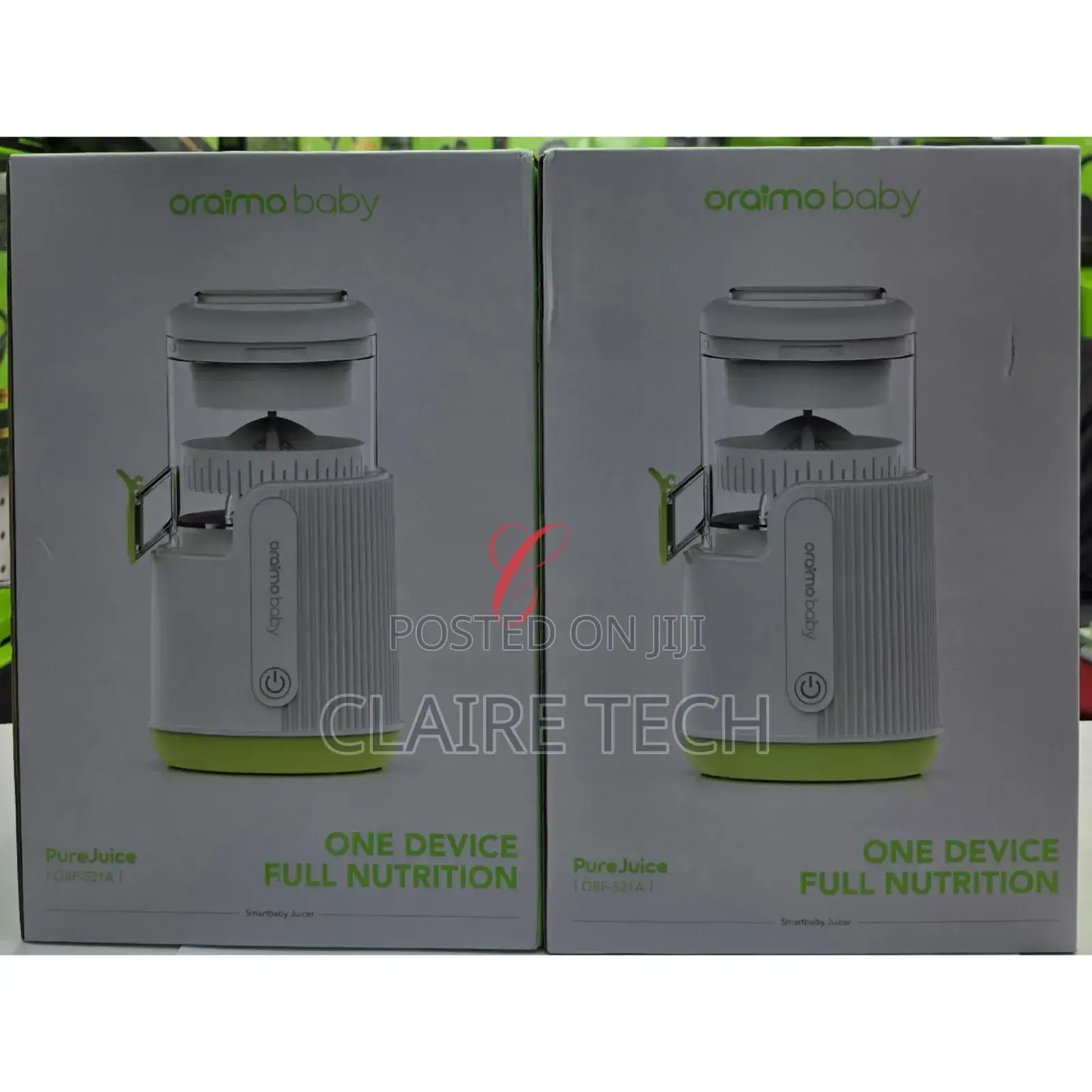 *New Product;*
Oraimo Purejuice Obf-521a Rechargeable Safe Design
