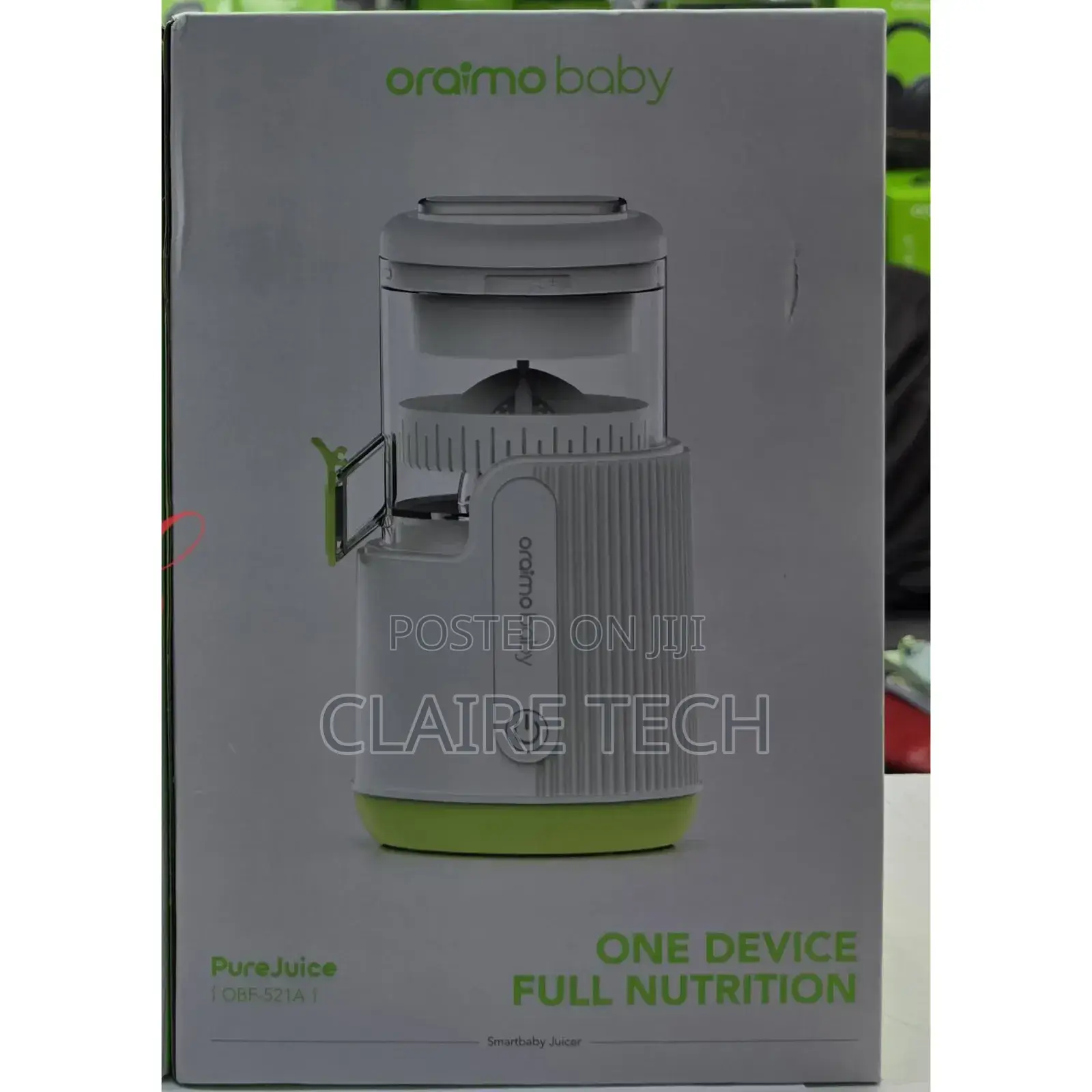 *New Product;*
Oraimo Purejuice Obf-521a Rechargeable Safe Design